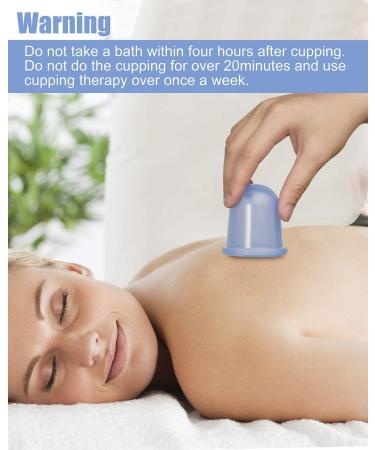 BOOKUU Silicone Cupping Therapy Set - Anti Cellulite Cup Massager for Cellulite Treatment and Remover - Buy Online on GoSupps.com