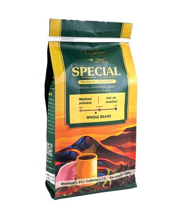 Wakey Premium Vietnamese Coffee Beans - 70% Robusta & 30% Arabica 1Kg