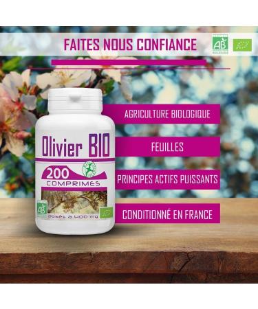 Olivier Organic 400 mg - 200 tablets - Buy Online on GoSupps.com