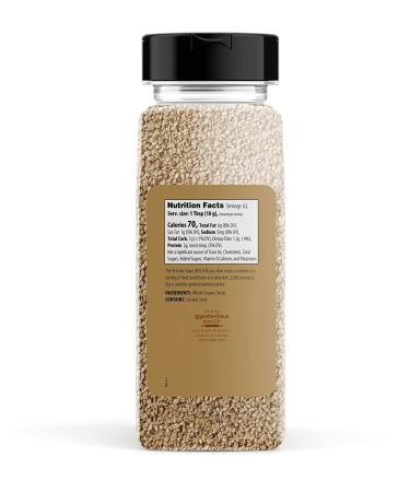 Whole Sesame Seeds by Unpretentious Baker (4 Cups)  Unhulled  Raw  and Always Pure - Buy Online on GoSupps.com