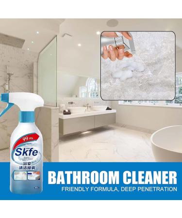 Skfe Bath Cleaner Spray Skfe Stubborn Stains Cleaner Skfe Bathroom Cleaning Spray Stubborn Stains Cleaner Bathroom Multipurpose Cleaning Spray for Bathroom Toilet Shower 2pcs - Buy Online on GoSupps.com