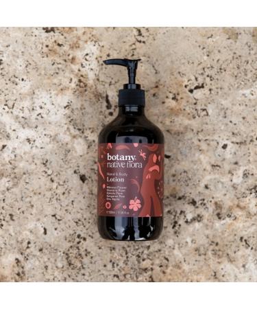Botany Native Flora Hand and Body Lotion Deeply Hydrating Lotion with Australian Native Plant Extracts Leaves your Skin Soft Smooth and Supple Hand and Body Moisturiser 500ml - Buy Online on GoSupps.com