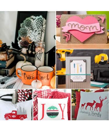 EVISWIY 12x12 Cutting Mats Variety 5-Pack for Cricut - Reusable Craft Cricket Cutting Mat for Cricut Maker 3/Air 2/One - StandardGrip LightGrip StrongGrip FabricGrip - Cricut Accessories Supplies - Buy Online on GoSupps.com