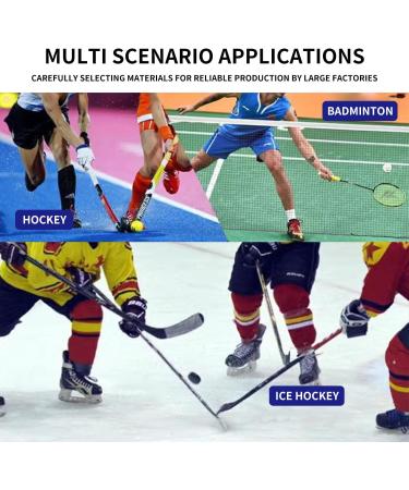 Ysooua 25m 25mm Hockey Racket Tape - Spectrum Sports Grip Tape for Ice Hockey Badminton Golf & Tennis - Includes Scissors - Durable Black Handle Tape - Buy Online on GoSupps.com