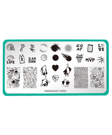 Buy Maniology Game On Nail Stamping Plate Set | Sports-Inspired Nail Art Designs for Creative Manicures - International Shipping Available - Buy Online on GoSupps.com