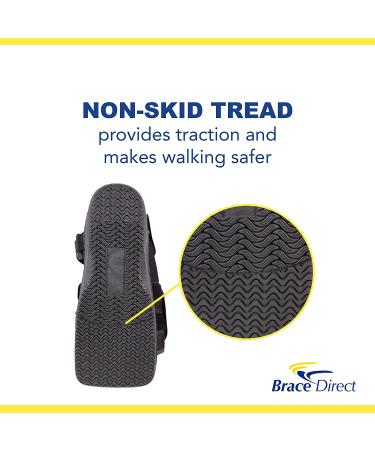 Adjustable Square Toe Post Op Shoe for Broken Foot, Stress Fractures, Bunions - Brace Align L3260 - Buy Online on GoSupps.com