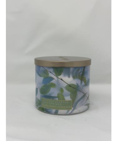 Eucalyptus Springs 3 Wick Candle 14.5 oz / 411 g