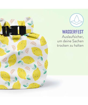 Bambino Mio Reusable Swimming Diaper & Wetbag Bundle for Babies & Toddlers - Krabbe M (6-12 Months) - Eco-Friendly Swimwear - Buy Online on GoSupps.com