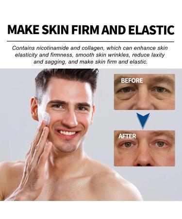ARANYA Men's Agerevive Collagen Cream Anti-Aging Face Moisturizer with Nicotinamide Wrinkle Reducer Skin Firming Treatment 30g - Buy Online on GoSupps.com