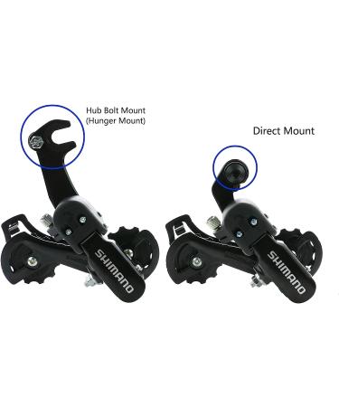 INKESKY Shimano Rear Derailleur RD-TZ31-A 6/7 Speed Hub Bolt Mount - Mountain Bike Compatibility - Buy Online on GoSupps.com