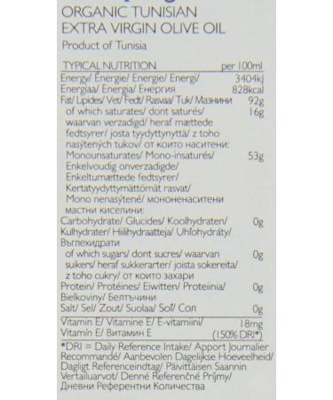  Clearspring Clearspring Organic Tunisian Extra Virgin Olive Oil 500 ml (Pack of 2) - Buy Online on GoSupps.com