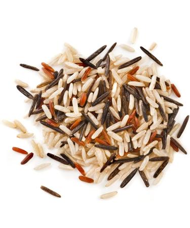 Manor Springs Organic Wild Rice Mix 500g - Camargue Red, Long Grain Brown & Wild Rice - Buy Online on GoSupps.com