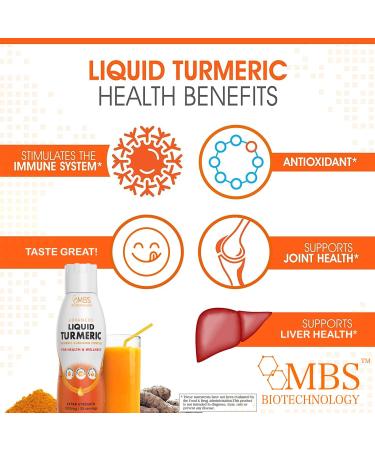 Turmeric Curcumin with Black Pepper Bioperine for Inflammation & Joint Support | 1100mg | Vitamins C, D3, E, Riboflavin B2 | 35 Servings - Buy Online on GoSupps.com