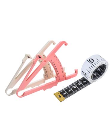 Body Fat Caliper and Tape Measure for Body Fat Monitors - Skin fold Calipers and Body Fat Tape Measuring Tool for Accurately Measuring BMI Skin Fold Fitness and Weight-Loss