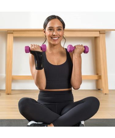 ComfyBrace Copper Infused Wrist Brace - Support for Carpal Tunnel Arthritis & Tendonitis | Left Hand Small/Medium | Men & Women - Buy Online on GoSupps.com