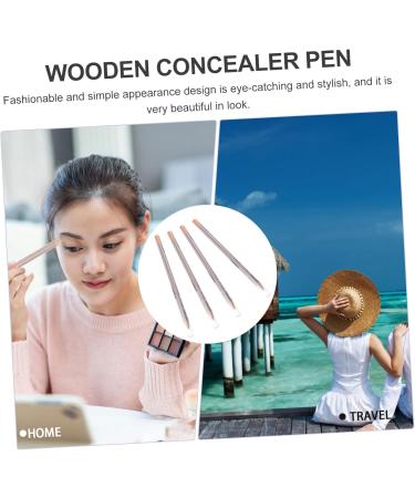 4pcs Concealer Pen Make up Concealer for Face Eraser Highlighter Stick Concealer Stick The Face 1 ml (Pack of 1) Ivory - Buy Online on GoSupps.com