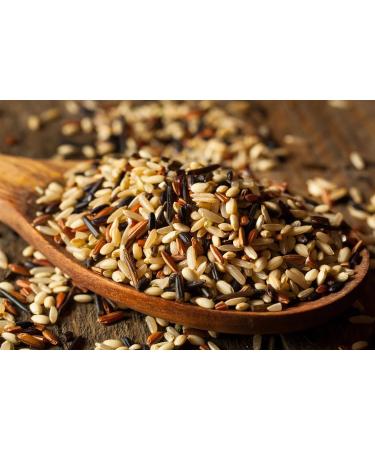 Organic Wild Rice Mix - Camargue Red Rice Long Grain Brown Rice - 500g Pack - Raw Vegan GMO-Free - Nutritious & Sustainable - Buy Online on GoSupps.com