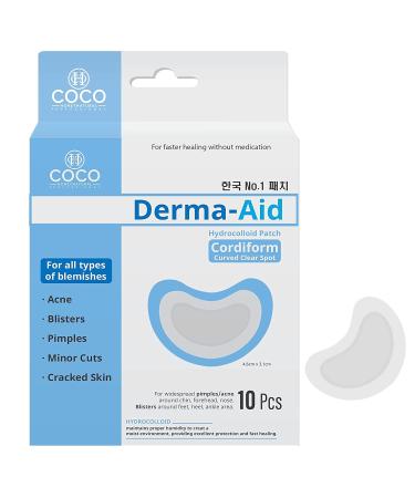 Acne Patches for Pimples & Blemishes Derma-Aid Facial Stickers for Clear Skin | Cordiform - Buy Online on GoSupps.com