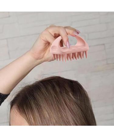 Buy Double-Sided Credit Massage Brush - Portable Silicone Scalp Massager for Men & Women - Wet & Dry Hair Care Device - Buy Online on GoSupps.com