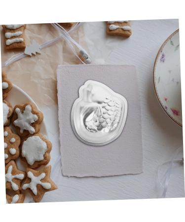 GRIRIW Dessert Cup Tart Pans 2 pcs Cup Jelly Shape De Baking Fish Gelatinas Silicone - Household Mousse Alloy Pudding Cups - Buy Online on GoSupps.com