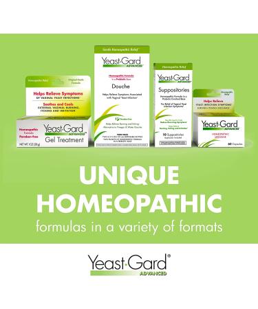 Advanced Homeopathic Gel for Yeast Infection Relief - 1 oz Treatment - Buy Online on GoSupps.com