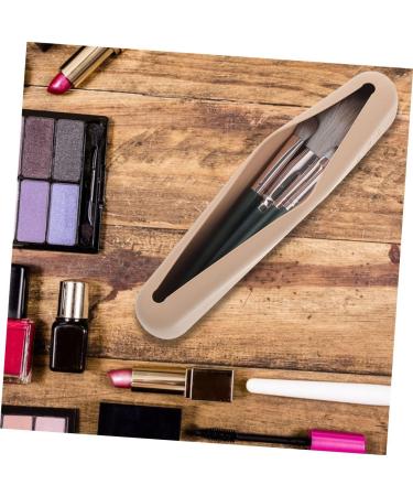 Healeved 1set Powder Puff Storage Box Sucker Miss Silica Gel Cosmetics Khaki 20X4.8CM - Buy Online on GoSupps.com