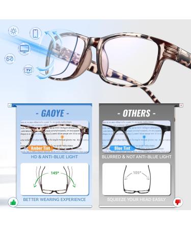 Gaoye 5-Pack Reading Glasses Blue Light Blocking Spring Hinge Readers for Women Men Anti Glare Filter Lightweight Eyeglasses A1-5 Pack Mix Color 2.5 x - Buy Online on GoSupps.com