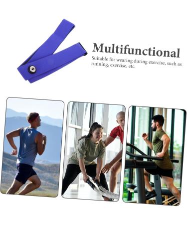 Milist Elastic Breast Care Sports Gurt - Cardiac Support & Fortification Adjustable & Durable Nylon Belt 17x3cm - Blue - Buy Online on GoSupps.com