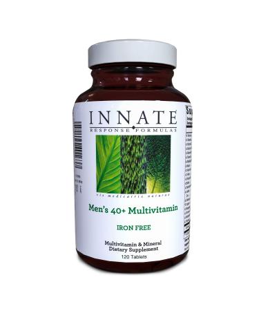 Innate Response Formulas Men's 40+ Multivitamin Iron Free 120 Tablets