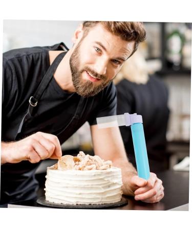 OUNONA 1 Set Cake Duster Cake Decoration Manual Cake Airbrush Baking Cake Spray Tube Cake Decorating Accessories Cake Decorating Tool Cake Baking Tools DIY Makeup Tools Chic Plastic Pp Blue 25X11.6X3.8CM - Buy Online on GoSupps.com