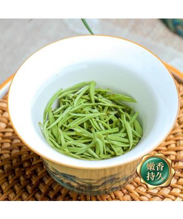 HQZM Premium Preming Biluochun Tea 250g 881oz Strong Flavor Chinese Green Tea Refreshing Taste - Buy Online on GoSupps.com