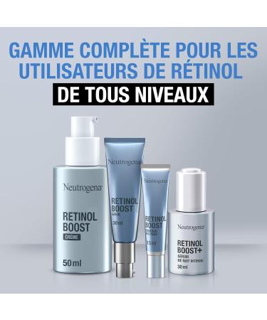 Neutrogena | Retinol Boost Anti-Aging Eye Cream (15 ml tube) Facial treatment to combat signs of aging fine lines and crow's feet - Buy Online on GoSupps.com