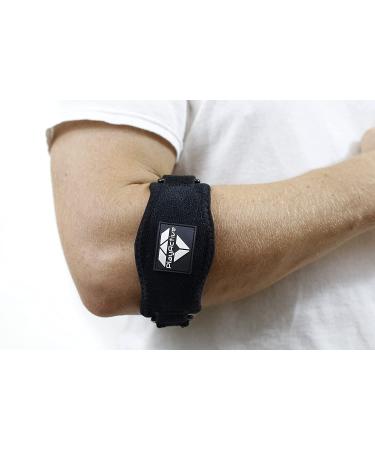 Tennis Elbow Brace (22 Pack) for Tendonitis - Ultimate Support for Golfers Elbow - Relieves Forearm Pain - Includes Compression Pad, Extra Straps, and E-Guide - Buy Online on GoSupps.com