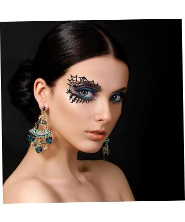 ABOOFAN Halloween Fake Eyelashes 2 Pairs eye shadow stickers false eyelashes Paper halloween eyelashes cross false eyelashes for Fluffy Eyeslash - Buy Online on GoSupps.com