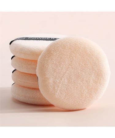 Setting Powder Puff Face Powder Puff - Soft Body Cosmetic Foundation Sponge Round Puff Pads for Dry Makeup Powder Cosmetic Tool Pochy Skin Color - Buy Online on GoSupps.com