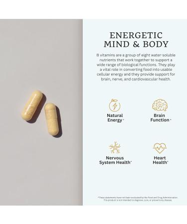 VTC VitaTradingCo. B-Complex Coenzymes | 8 Essential B Vitamins | with Alpha Lipoic Acid & CoQ10 | Nervous System Health & Energy Metabolism Support | 60 Veggie Capsules - Buy Online on GoSupps.com