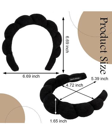 Araluky Women's Spa Headband | Non-Slip Facial Makeup Headband for Women and Girls - Terry Cloth Skincare Headband for Washing Face and Makeup Application - Buy Online on GoSupps.com