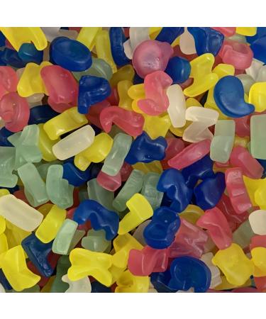 Vegan ABC Letters Retro Sweet Shop Jar by The Gourmet Sweet Company