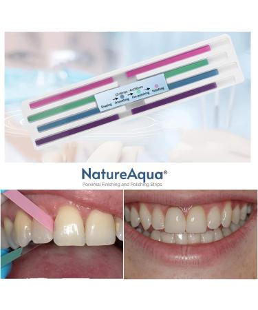 Tooth Sandpaper & Dental Polishing Strips - 4mm Width NatureAqua Resin Interdental Grinding Tool (60 Pcs/Pack) - International Shipping Available - Buy Online on GoSupps.com