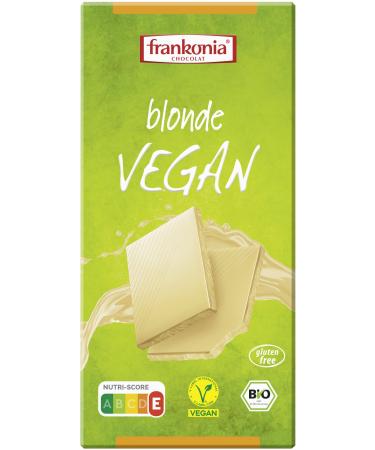 frankonia CHOCOLAT ORGANIC blonde Vegan bar 100g 100 g (1 pack)