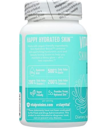 Vital Proteins Skin Hydration Boost - 60 Capsules for Radiant Skin - Buy Online on GoSupps.com