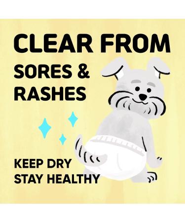 Pawpang Disposable Dog Diaper Inlays - 100 Count Booster Pads for Male & Female Dogs - 4 Size Variations - Fits Most Dog Diapers - Yellow Blue Purple Green - Buy Online on GoSupps.com