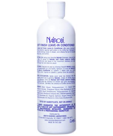 Nairobi Soft Finish Leave-In Conditioner | 16 oz | Unisex Hair Care | International Shipping Available - Buy Online on GoSupps.com
