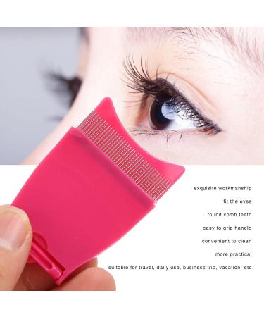 Eye Lash Comb - Portable & Lightweight Eyelash Grooming Tool for Daily Use & Travel - Perfect for Effortless Eyelash Care - Buy Online on GoSupps.com