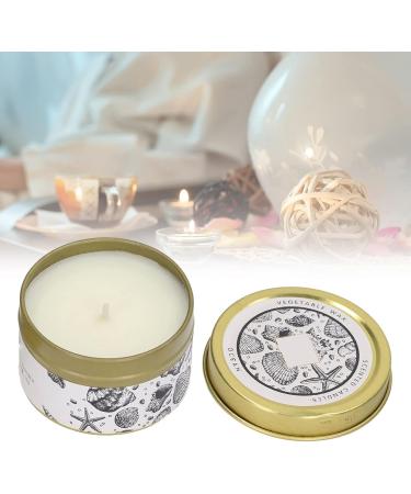 Aromatherapy Scented Candle - Ocean Long Lasting Soybean Wax Essential Oil Candle for Relaxation & Candlelight Dinner | International Shipping - Buy Online on GoSupps.com