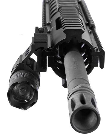 Monstrum 1 Inch Offset Picatinny Rail Mount - Quick Release Flashlight Holder - Buy Online on GoSupps.com