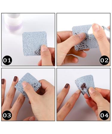 600 Lint-Free Gel Nail Wipes - Premium Nail Polish Remover Cells | Celette Roll for Easy Cleaning - Buy Online on GoSupps.com