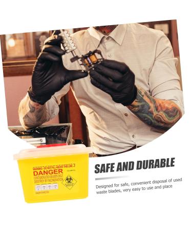 Buy GAVI Recycling Box - Talose Disease Disposal Container for Syringes Razor Blades and Donors Storage - International Shipping Available - Buy Online on GoSupps.com