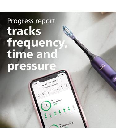 Philips Sonicare 9000 Special Edition Black/Purple HX9911/91 Electric Toothbrush - Buy Online on GoSupps.com