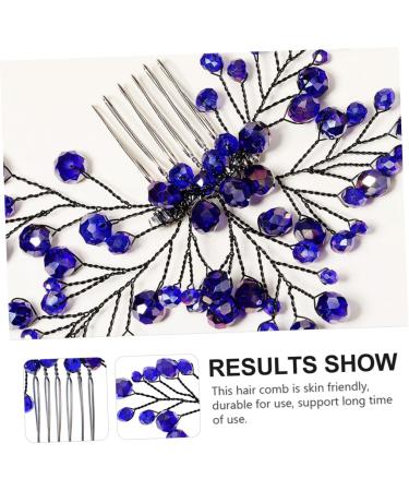 FRCOLOR Hair Comb Bridesmaid European Fashion Accessories Rhinestones - Buy Online on GoSupps.com